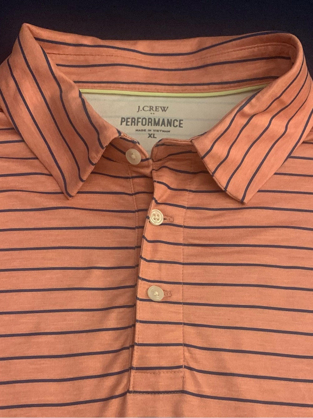 J CREW SS Performance Polo
